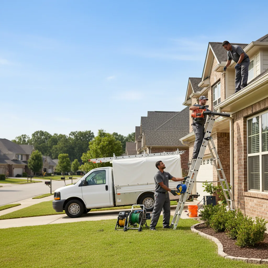 Home Gutter Service in Olton, TX near me